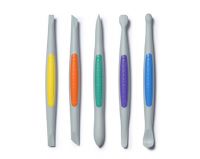 Xiem Clay Finishing Tool - Flex-Firm Silicone Set - Medium - 5pcs (CFFM5)